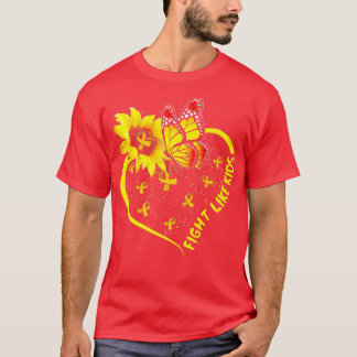 Camiseta Luta Como Crianças Sensibilização Para O Cancer Do