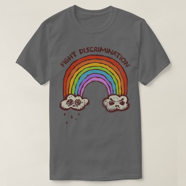 Camiseta Luta contra a discriminação (Frente do Design)