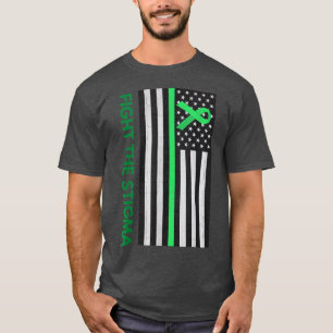 Camiseta Luta Contra A Estigma Saúde Mental Importa Saúde M