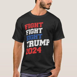 Camiseta Luta Contra A Luta! Trump 2024 Defenda Nossos Valo