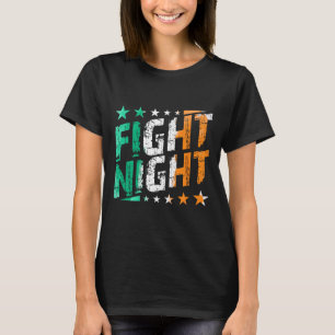 Camiseta Luta Contra A Mama De Boxing Noturno Ou O Ventilad