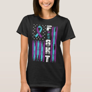 Camiseta Luta contra a prevenção suicida Sensibilização Pat
