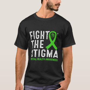 Camiseta Luta Contra A Sensibilização Para A Saúde Mental D