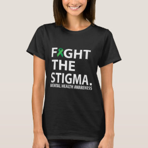 Camiseta Luta Contra A Sensibilização Para A Saúde Mental D