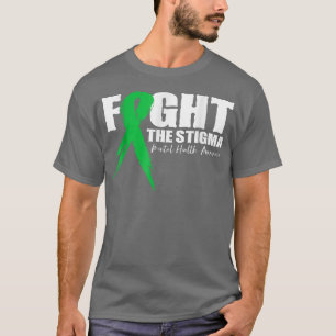 Camiseta Luta Contra A Sensibilização Para A Saúde Mental E