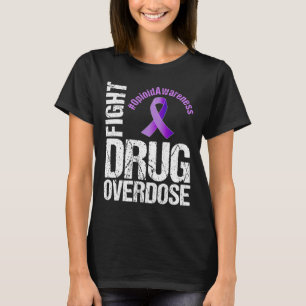 Camiseta Luta Contra A Sobredosagem De Medicamentos Sensibi