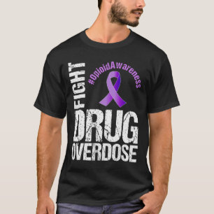 Camiseta Luta Contra A Sobredosagem De Medicamentos Sensibi