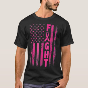 Camiseta Luta Contra A Sobrevivência Da Mama Cancer Da Mama