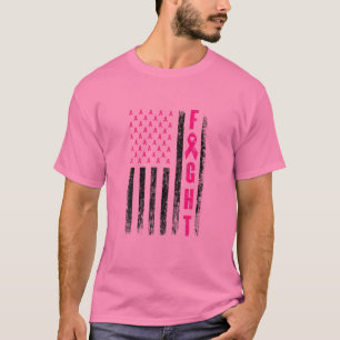Camiseta Luta Contra A Sobrevivência Da Mama Cancer Da Mama