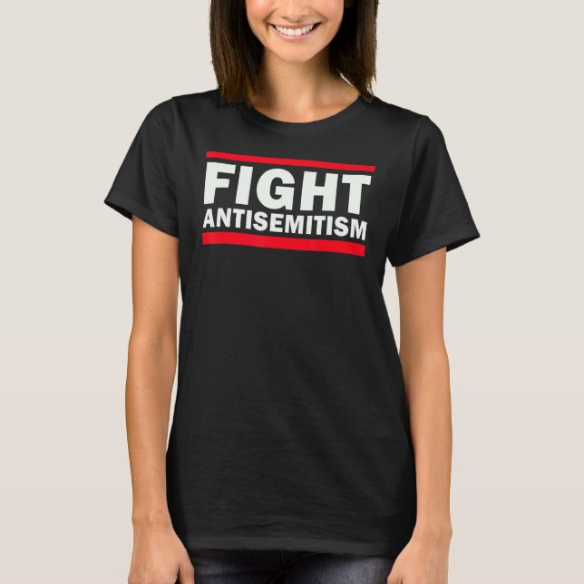 Camiseta Luta contra o antissemitismo (Frente)