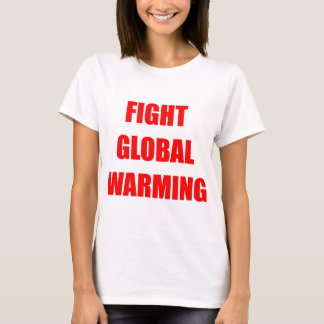 Camiseta Luta contra o aquecimento global