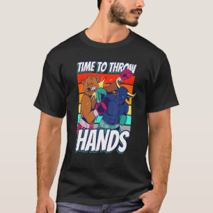 Camiseta Luta contra o boxe lutando contra o boxe
