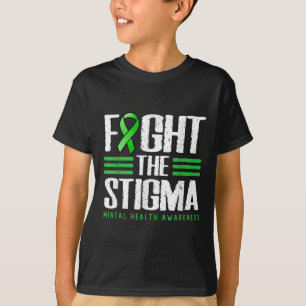 Camiseta Luta Contra O Estigma - Teto De Fita Verde, Saúde