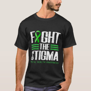 Camiseta Luta Contra O Estigma - Teto De Fita Verde, Saúde 