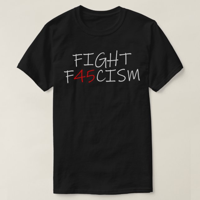 CAMISETA LUTA CONTRA O F45CISM (Frente do Design)