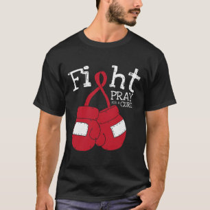 Camiseta Luta contra o VIH/SIDA Cérebro Aneurísmo Causado A