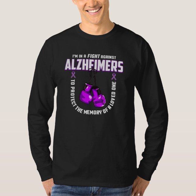 Camiseta Luta Contra Os Alzheimers Pelos Amados 1 (Frente)