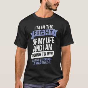Camiseta Luta contra os distúrbios alimentares e sensibiliz