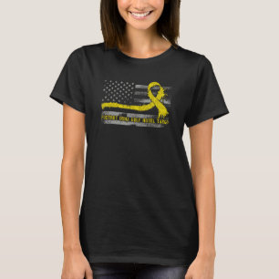 Camiseta Luta Contra Sarcoma - Alfabeto Militar Americano