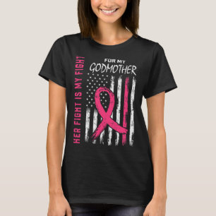 Camiseta Luta da Família de Canceres de Mama da Madrinha