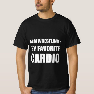 Camiseta Luta de braço: meu cardio favorito