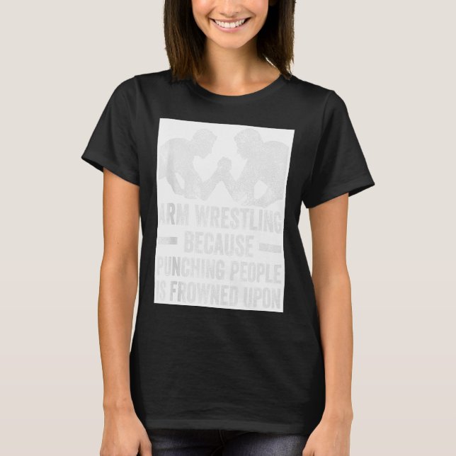 Camiseta Luta De Braço Para Atleta C De Luta De Luz De Braç (Frente)