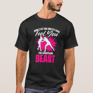 Camiseta Luta De Humor Esportivo Para Uma Luta Estilo Livre