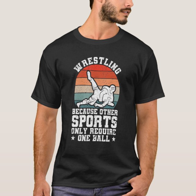 Camiseta Luta De Lutas Porque Apenas Outros Esportes Exigem (Frente)
