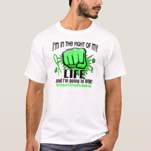 Camiseta Luta de meu linfoma Non-Hodgkin da vida 2
