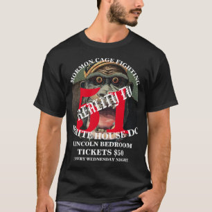 CAMISETA LUTA DE MORMONS EM CAGE WASHINGTON DC LINCOLN