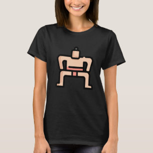 Camiseta Luta de Sumô Vintage Lutador de Sumô Retro Sumô Pr