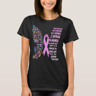Camiseta luta de vida em canceres testiculares
