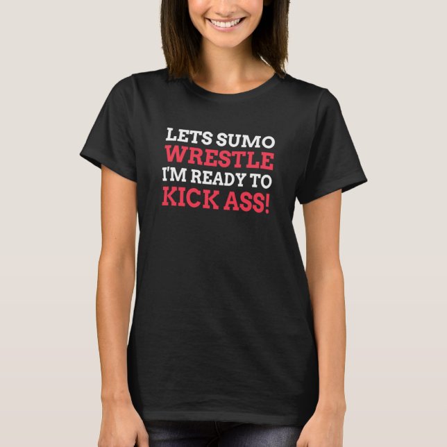 Camiseta Luta de Wrestler e Sumo (Frente)