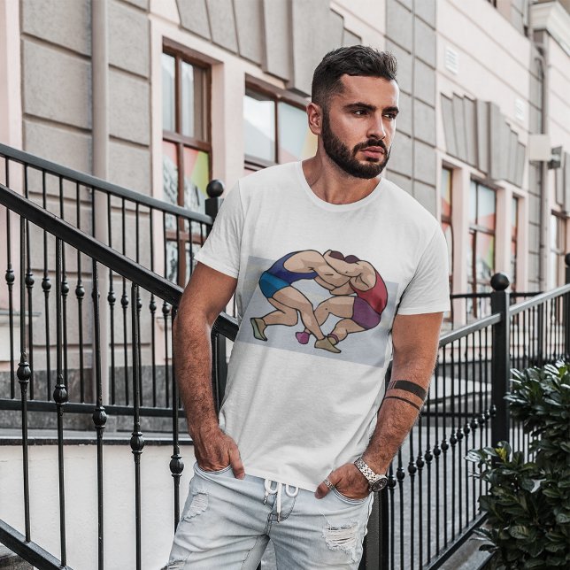 Camiseta Luta de Wrestling (Criador carregado)