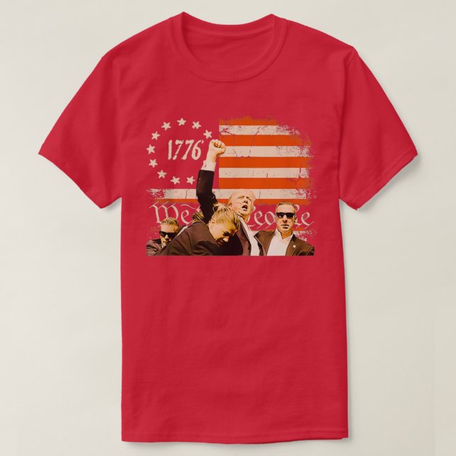 Camiseta Luta desde 1776 2024 (Frente do Design)