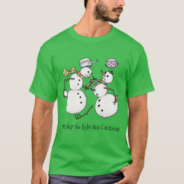 Camiseta Luta do boneco de neve