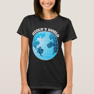 Camiseta Luta do exército Aidenacessório contra o mundo do