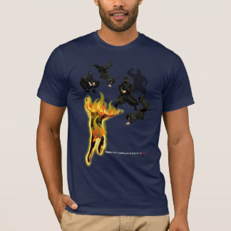 CAMISETA LUTA DO FOGO DE NINJA