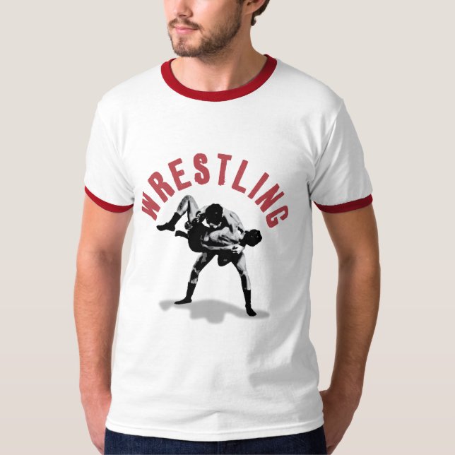 Camiseta Luta do vintage (Frente)