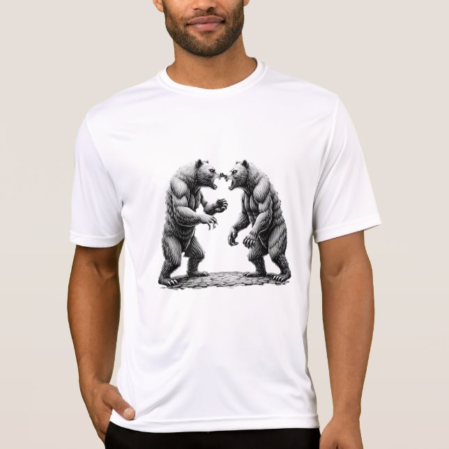 Camiseta luta dos ursos (Frente)