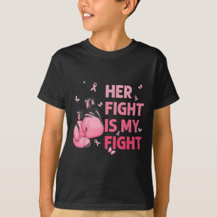 Camiseta Luta É A Minha Luta Contra A Consciência Do Cancer