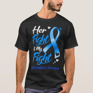 Camiseta Luta É Minha Fita De Sensibilização Para Hidrocefa