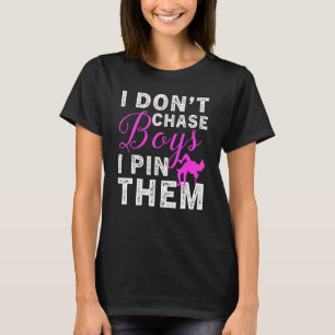 Camiseta Luta Engraçada Garotas Que Não Persigo Meninos I P