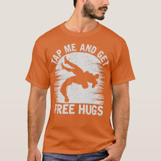 Camiseta Luta Engraçada Hugs Hilariant Wrestler