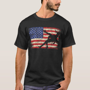 Camiseta Luta EUA Flag American Luta