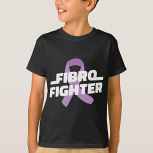 Camiseta Luta - Fibromialgia Sensibilização Roxo