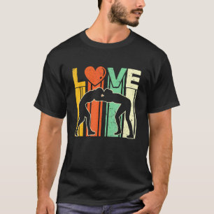 Camiseta Luta Grappling Arte Marcial - Mma Wrestler Love