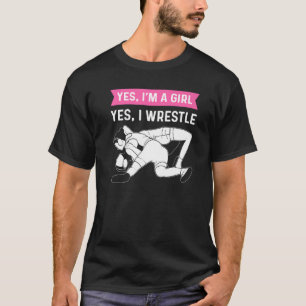 Camiseta Luta Livre Feminina Lutadora Luta