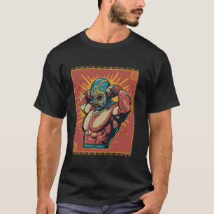 Camiseta Luta Livre Mexicana Lucha Libre Cinco De Mayo Luch