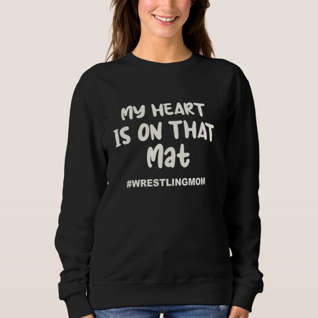 Camiseta Luta Mãe Meu Coração É Engraçado Dizer (Frente)